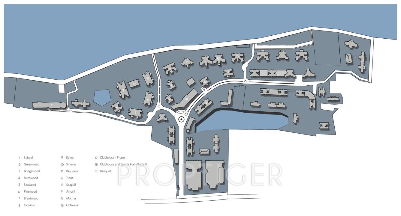  seawood Images for Layout Plan of Hiranandani Seawood