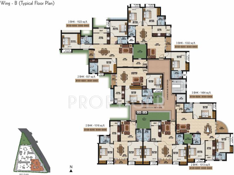 Images for Cluster Plan of Sidharth Foundations And Housing The Nest