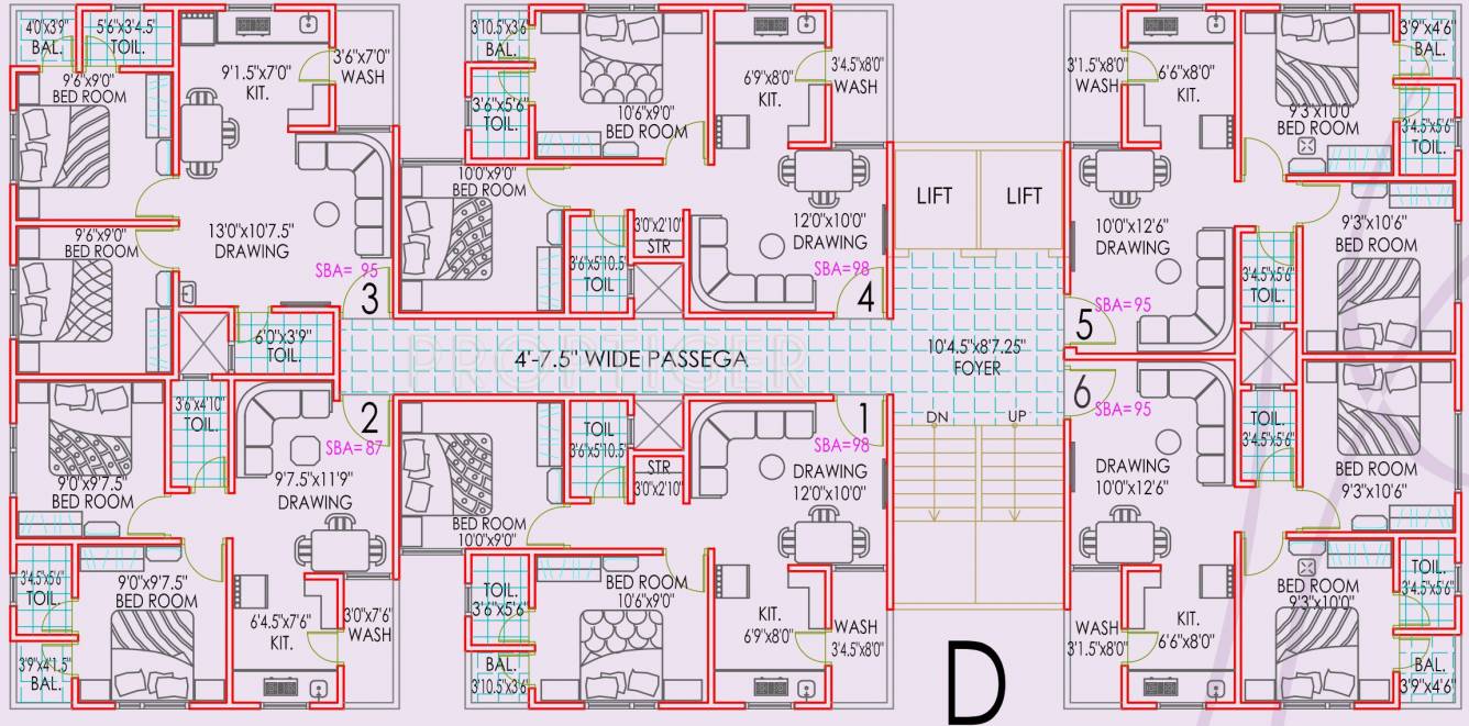 Images for Cluster Plan of Art Shree Vishnu Dhara Homes
