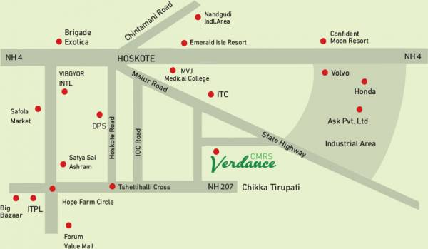 Images for Location Plan of CMRS Verdance Images for Location Plan of CMRS Verdance