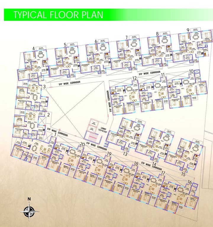Images for Cluster Plan of Aaspire Meadows