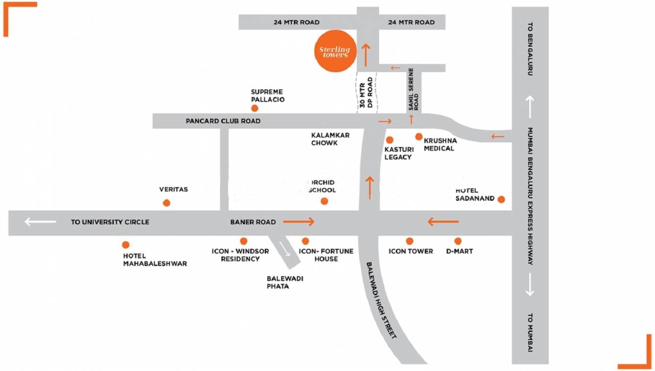  sterling tower Location Plan