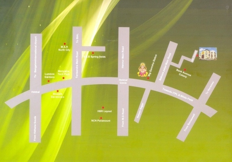 Images for Location Plan of Sai Sri Balaji Classic