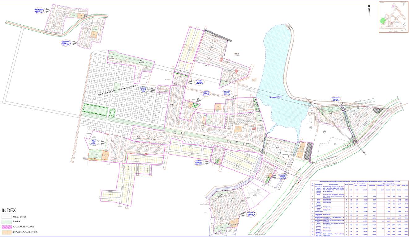 Images for Layout Plan of Bhoomika Royal Heritage Garden