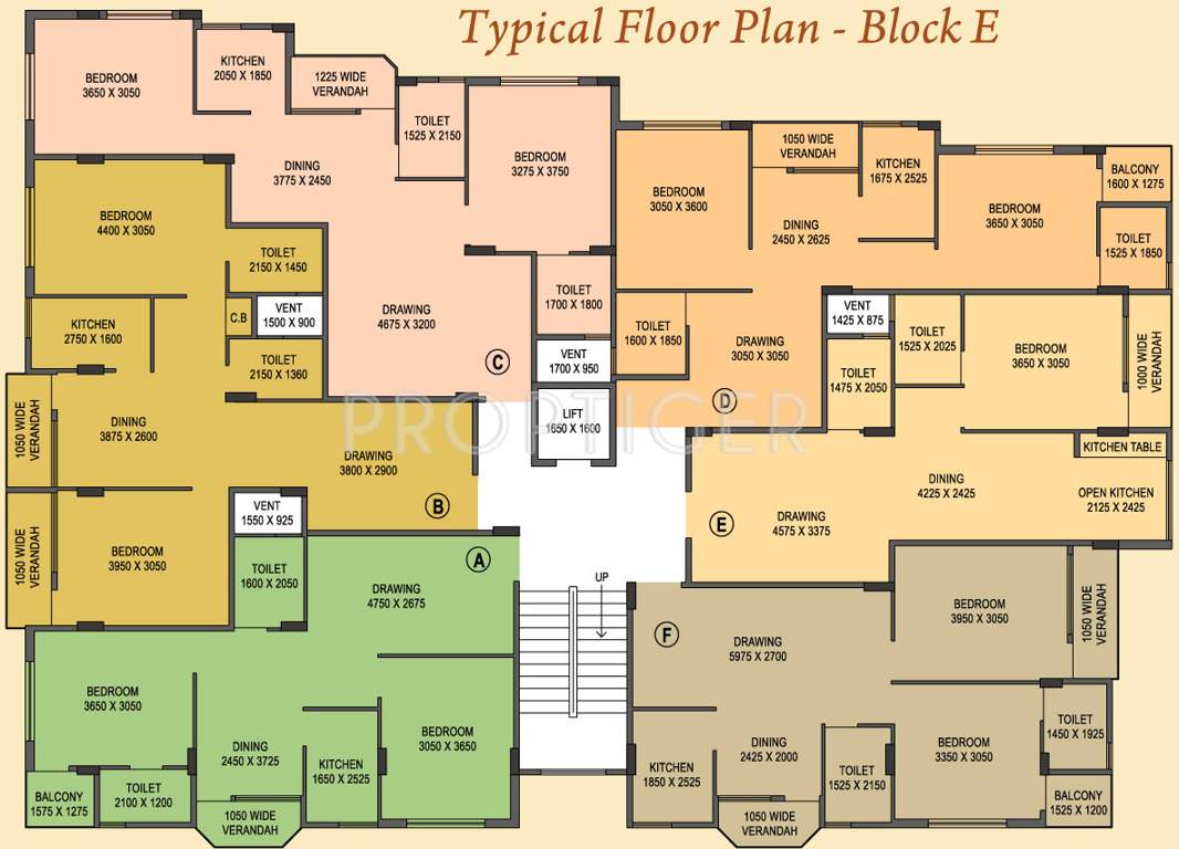  north view Images for Cluster Plan of Bhawani North View