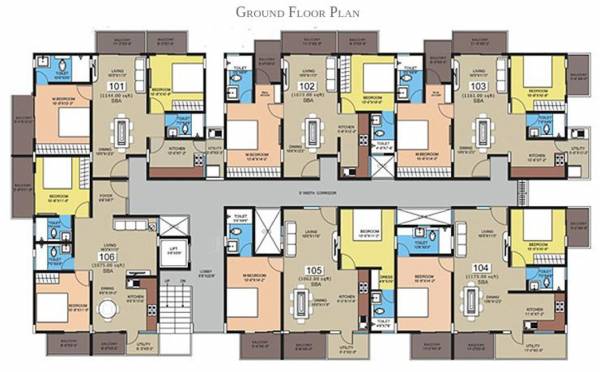 Images for Cluster Plan of Velpula Orchid