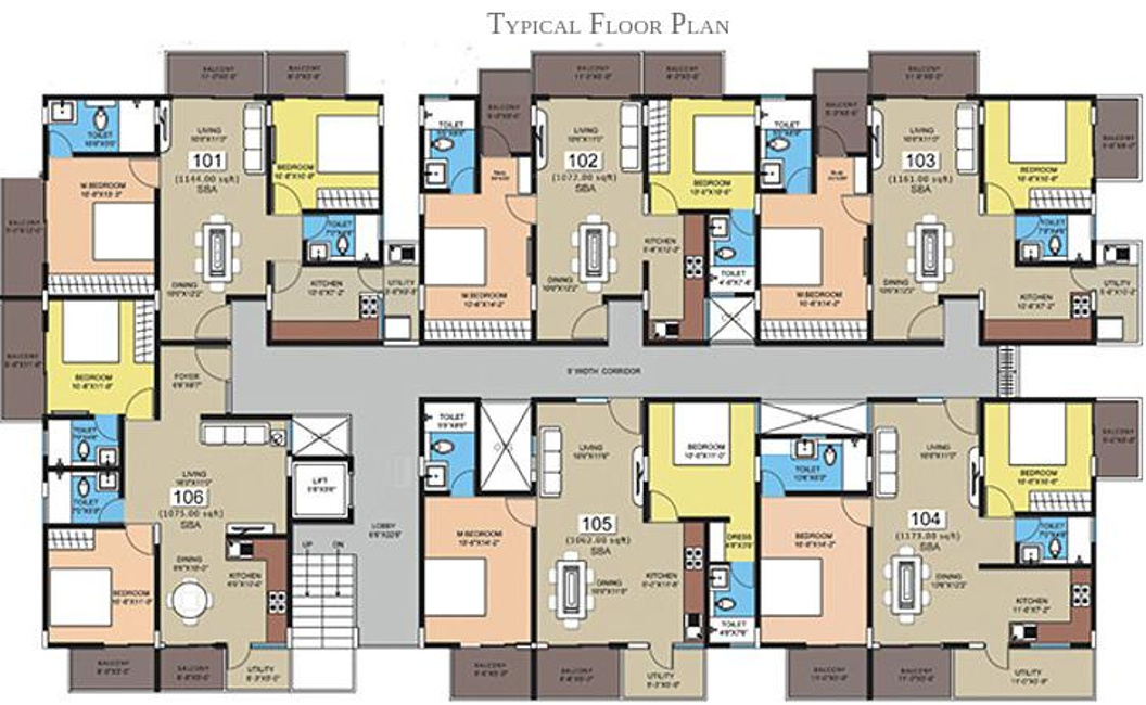 Images for Cluster Plan of Velpula Orchid