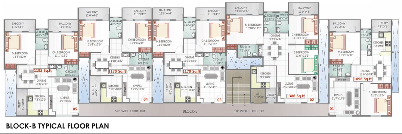Images for Cluster Plan of Splendid Elite