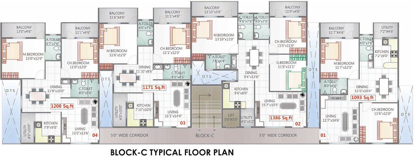 Images for Cluster Plan of Splendid Elite