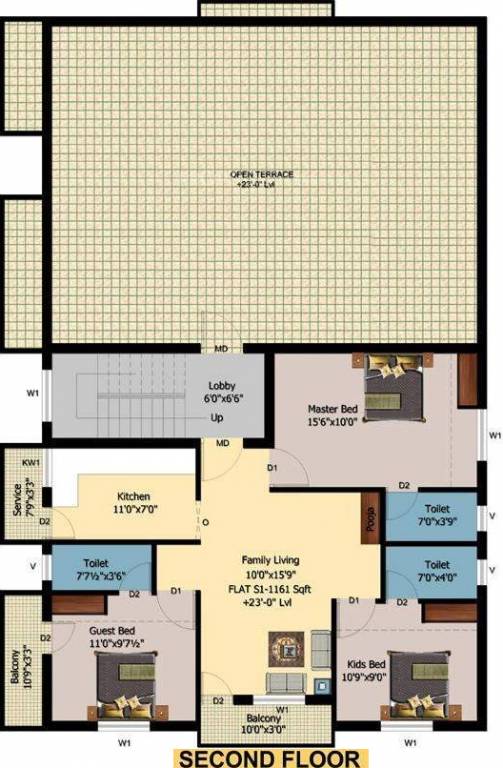 Images for Cluster Plan of Vijay Sri Sai Villa
