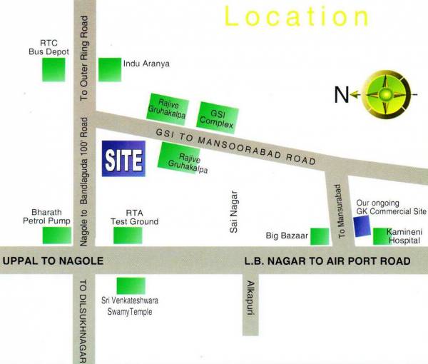 Images for Location Plan of Sai Vinay City