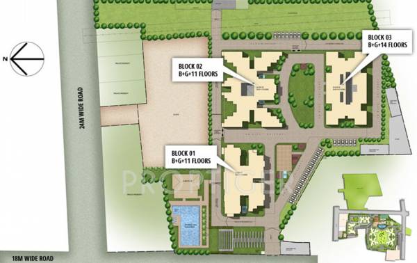 Images for Layout Plan of Sobha Sobha Orion Block 3