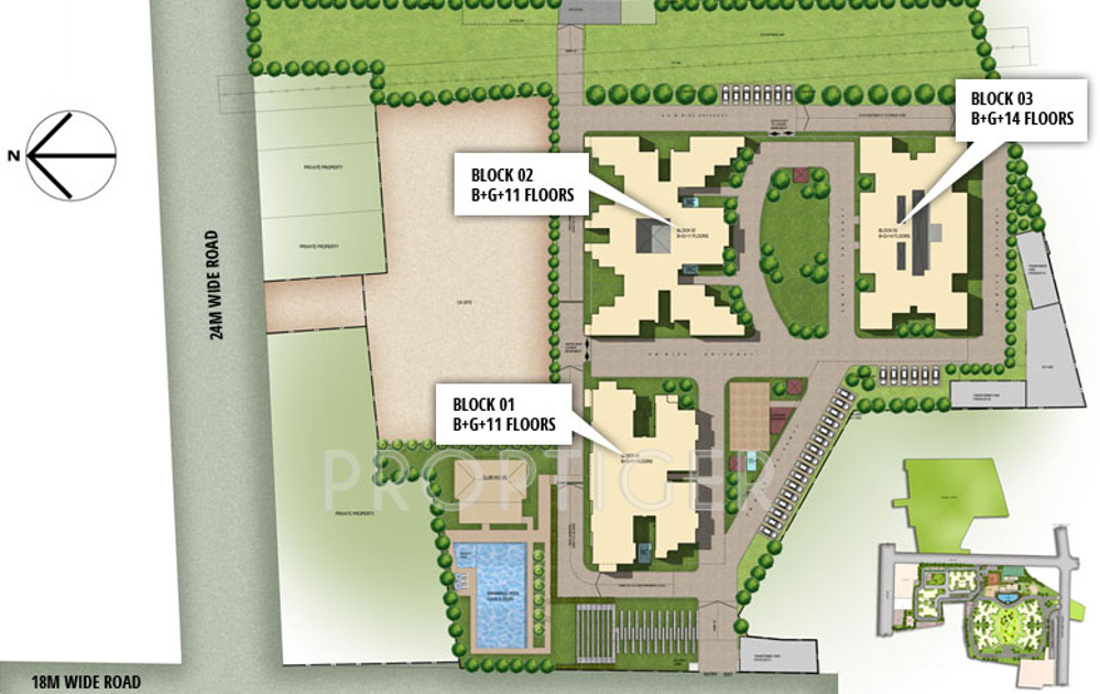 Images for Layout Plan of Sobha Sobha Orion Block 3