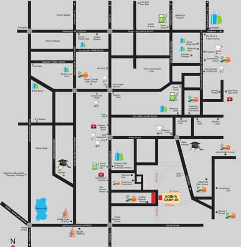 Images for Location Plan of Sobha Sobha Orion Block 3