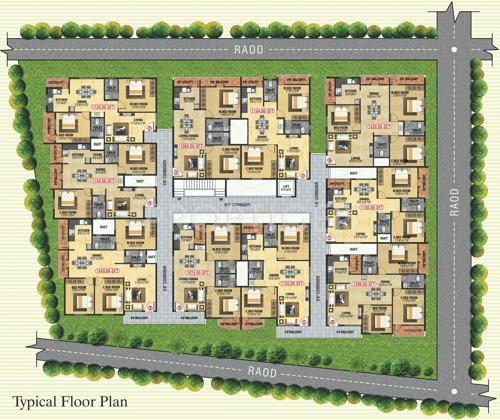  guru-gokulam Images for Cluster Plan of  Guru Gokulam