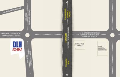  ashoka Images for Location Plan of DLH Ashoka