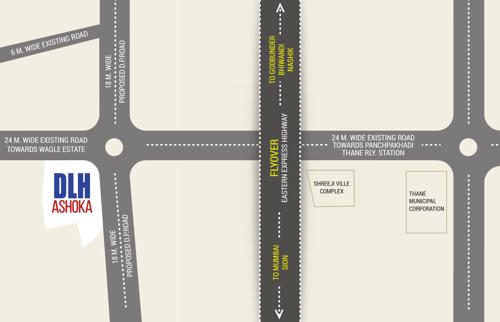  ashoka Images for Location Plan of DLH Ashoka