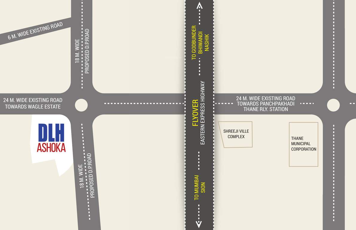 ashoka Images for Location Plan of DLH Ashoka