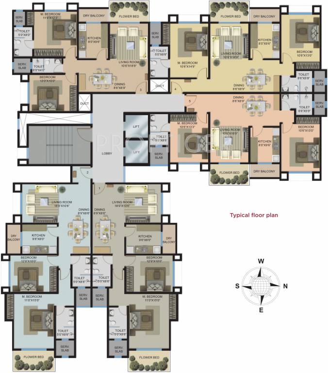 Images for Cluster Plan of Nahar Rosa Alba