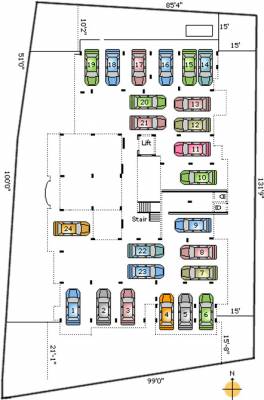 pranaam-foundations malnad-castle Malnad Castle Stilt Floor Cluster Plan
