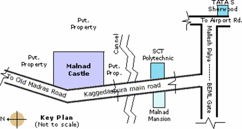 pranaam-foundations malnad-castle Location Plan