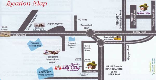 bhumi-construction sln-joy-city Location Plan