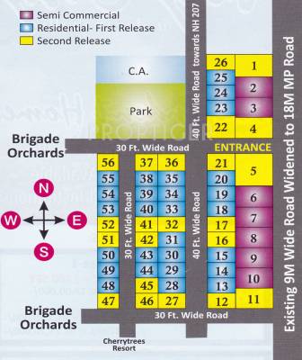 bhumi-construction sln-joy-city Layout Plan Layout Plan
