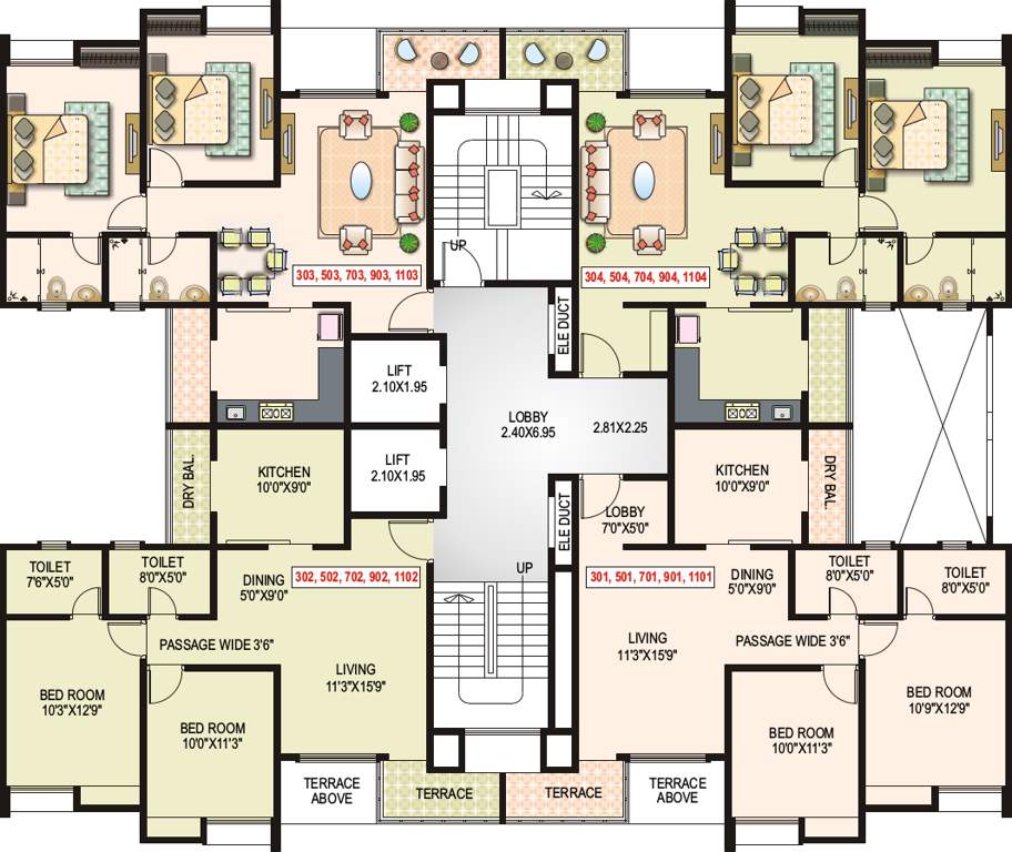  greens Images for Cluster Plan of Metro Greens