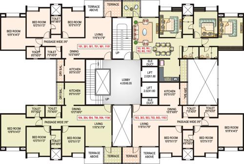  greens Images for Cluster Plan of Metro Greens