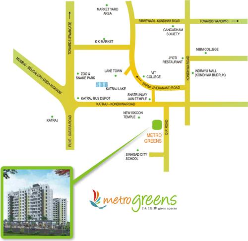  greens Images for Location Plan of Metro Greens