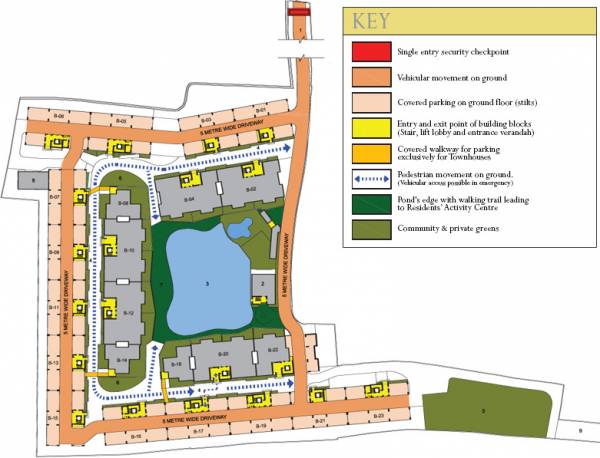 Images for Layout Plan of Ambuja Neotia Ujaas The Condoville