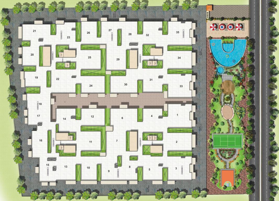 Images for Layout Plan of Vandana Spring Woods