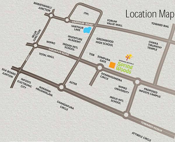 Images for Location Plan of Vandana Spring Woods