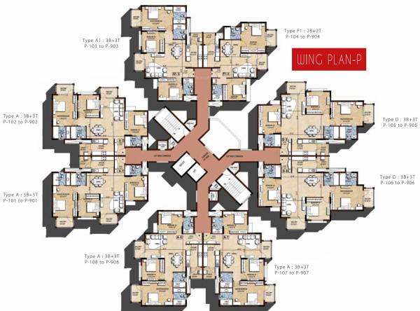 Images for Cluster Plan of Purva Bluemont