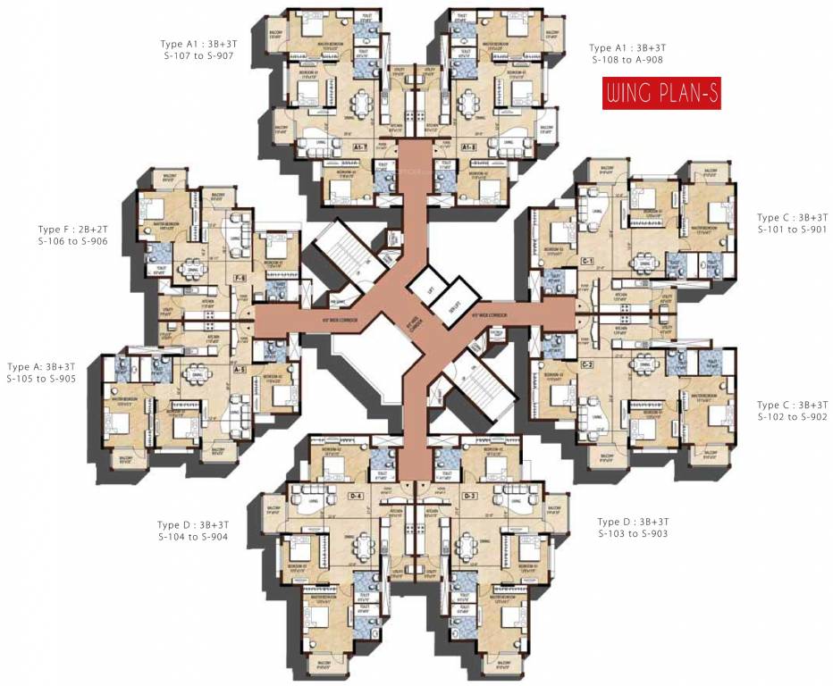 Images for Cluster Plan of Purva Bluemont