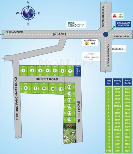 Images for Location Plan of Avani Shree Avenue