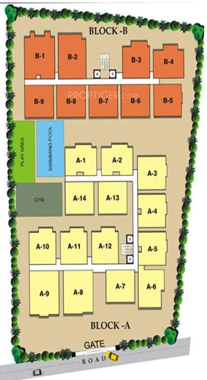  prakruthi Images for Layout Plan of CBR Prakruthi