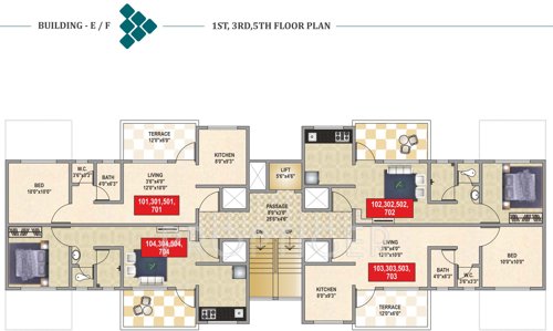 Images for Cluster Plan of Namrata Crystal Park