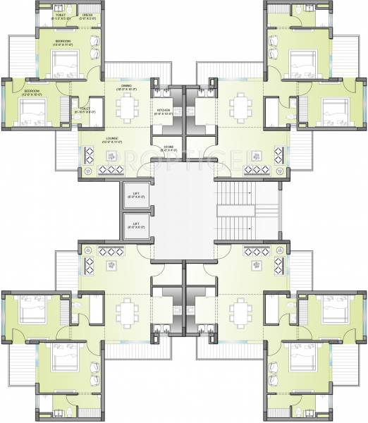 Images for Cluster Plan of RKM Ishaan Heights
