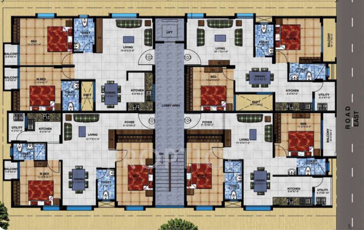 Images for Cluster Plan of Apcons Aristo Nova
