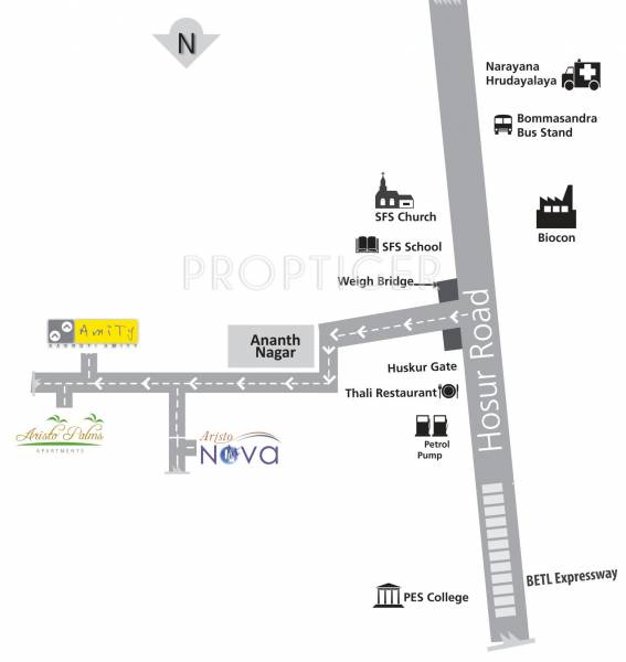 Images for Location Plan of Apcons Aristo Nova