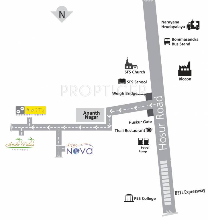 Images for Location Plan of Apcons Aristo Nova