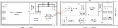 Priams Nagam Flats Second Floor Cluster Plan