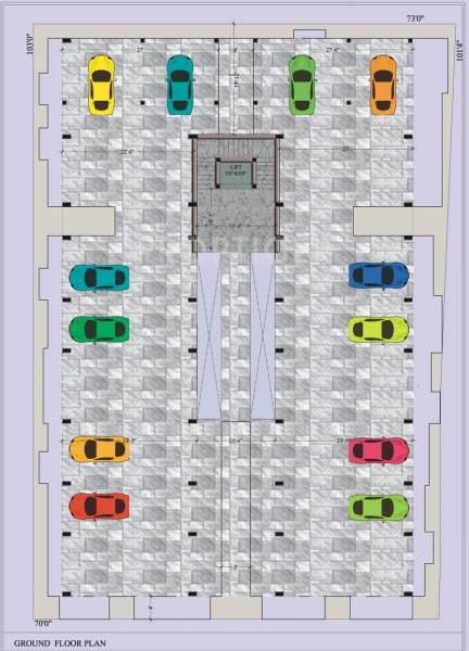 Cosy Promoters Ruby Ground Floor Cluster Plan