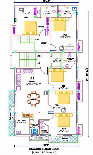 Images for Cluster Plan of Kosalram Avantika Nilaya