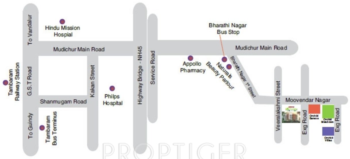  springs Images for Location Plan of Orchid Springs