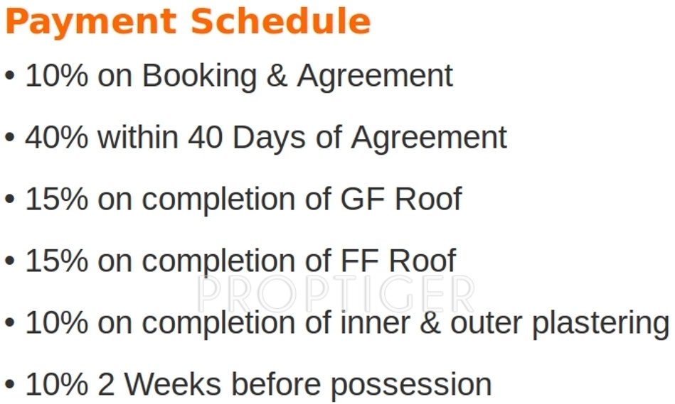 Images for Payment Plan of Orchid Springs Payment Plan