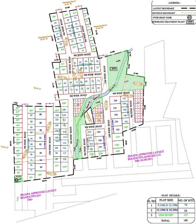 Images for Layout Plan of Millennia Burgundy Orchards