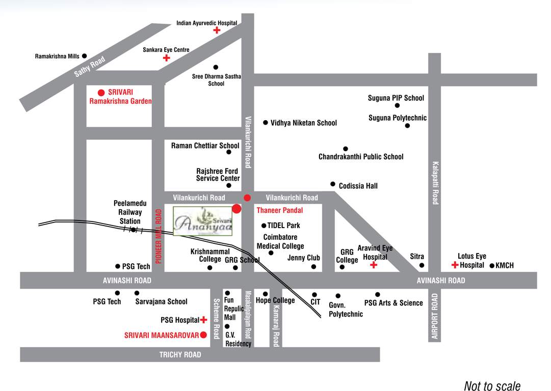 ananyaa Images for Location Plan of Srivari Ananyaa