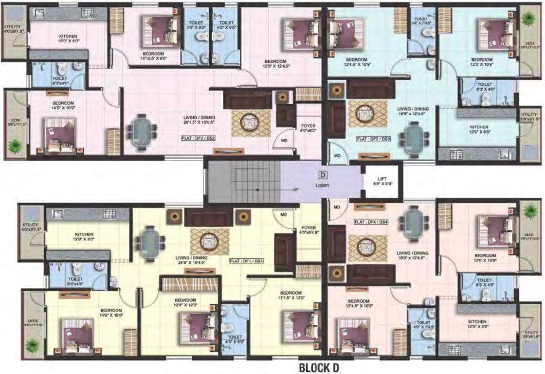 Images for Cluster Plan of Colorhomes Castle